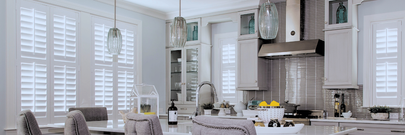 Humidity-resistant polywood shutters in kitchen earning tax credit