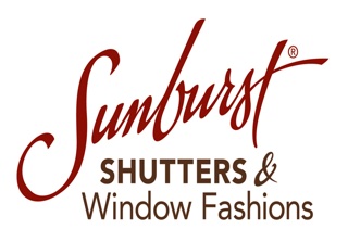 Sunburst shutters logo.
